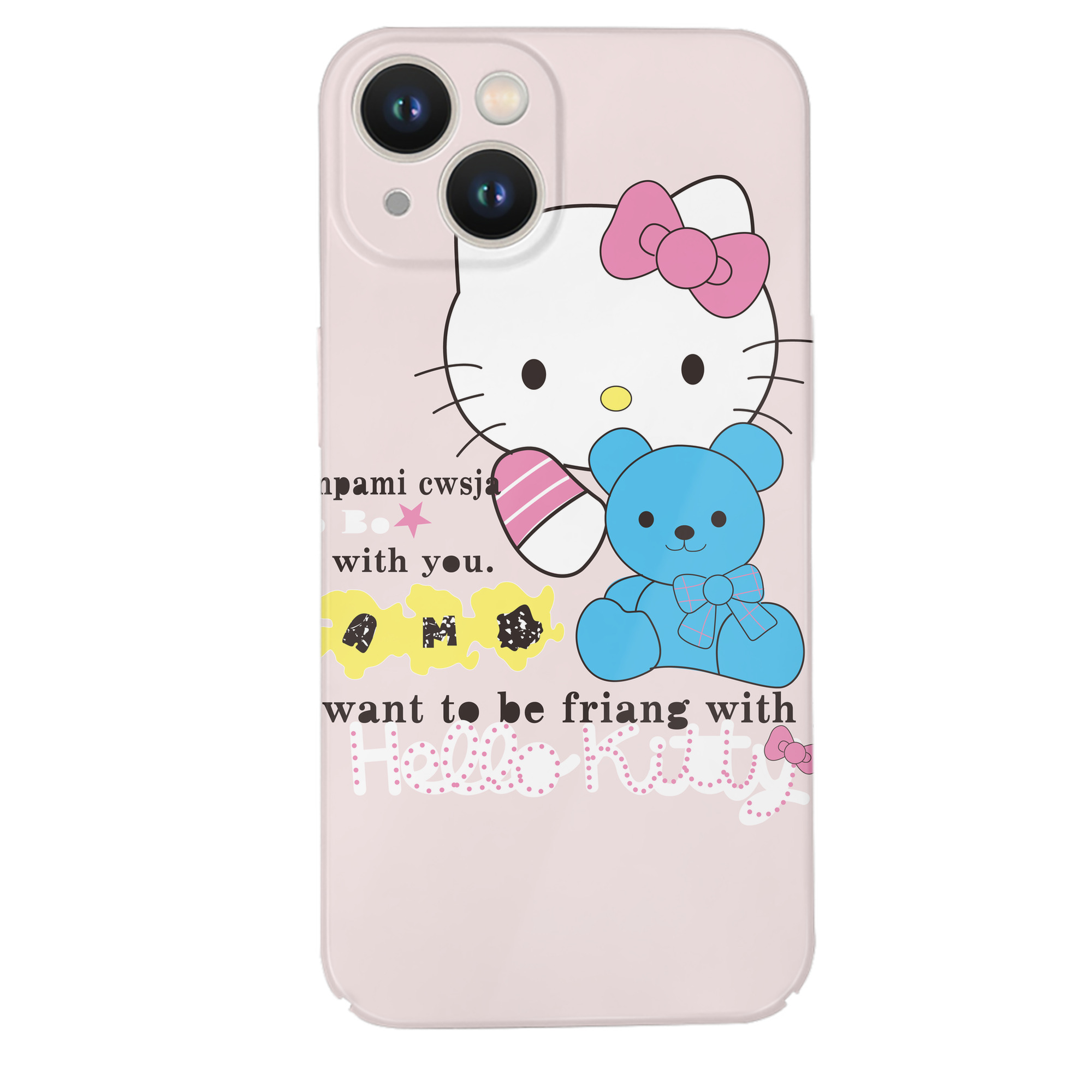 （画像用） Hello Kitty ハローキティ 【iPhone 14シリーズ対応】ハードケース